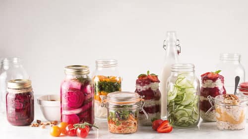 Custom glass jars for food brands — mason and preserve jars